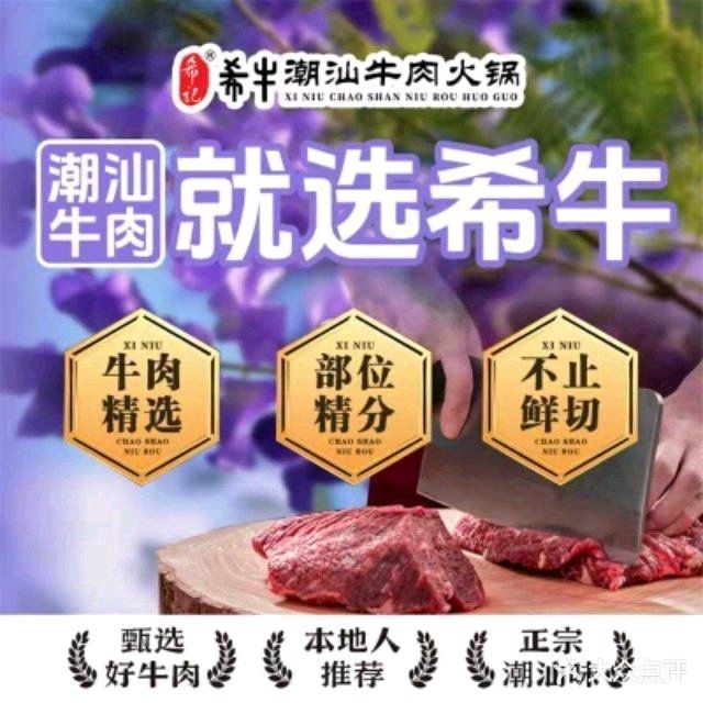 清真希记希牛潮汕牛肉火锅(大商汇希望路店)