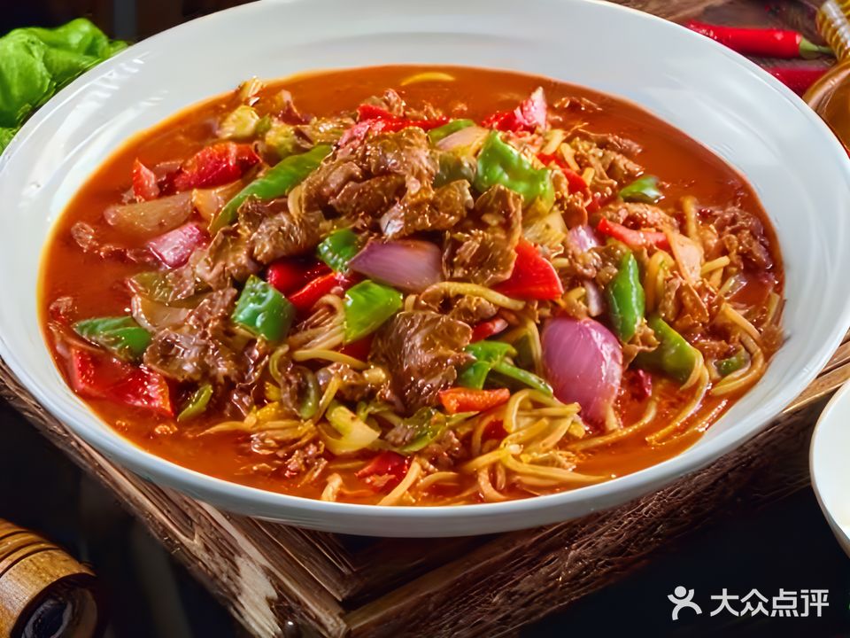 清真小马宁夏炒肉片