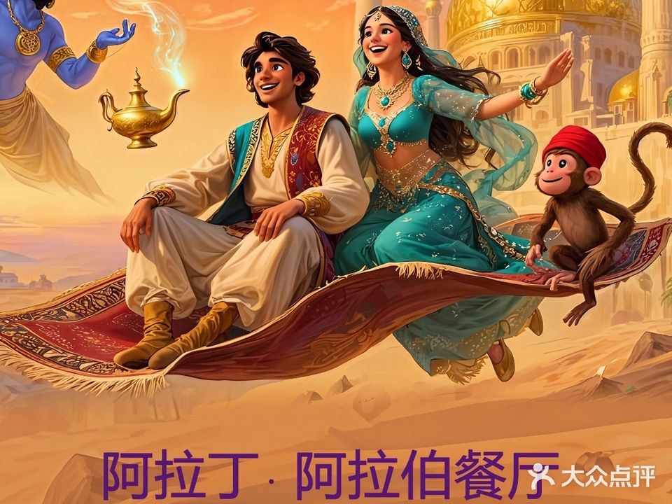 清真·阿拉丁Aladdin阿拉伯餐厅halal