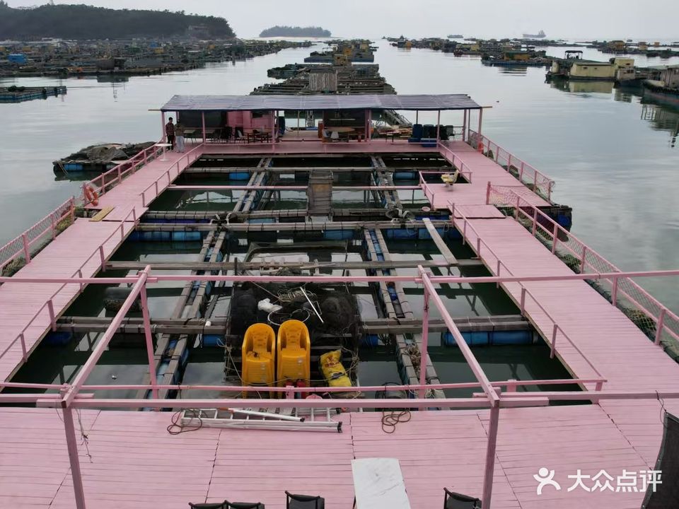 闸坡粉色钓鱼排