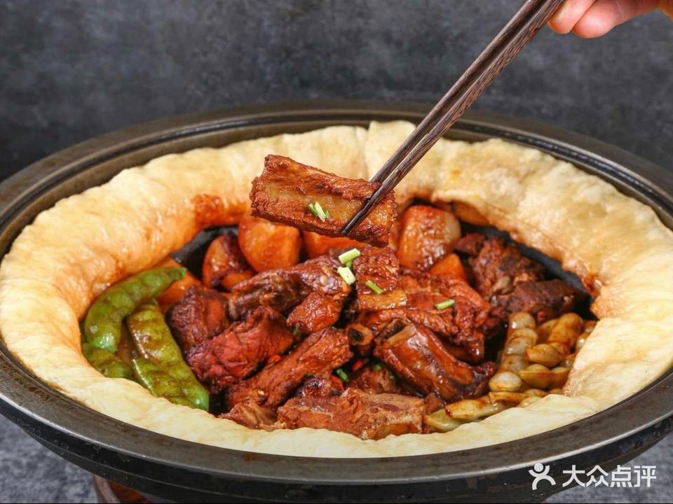 雪花邨小锅烀饼铁锅炖