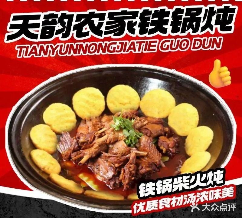 天韵农家铁锅炖