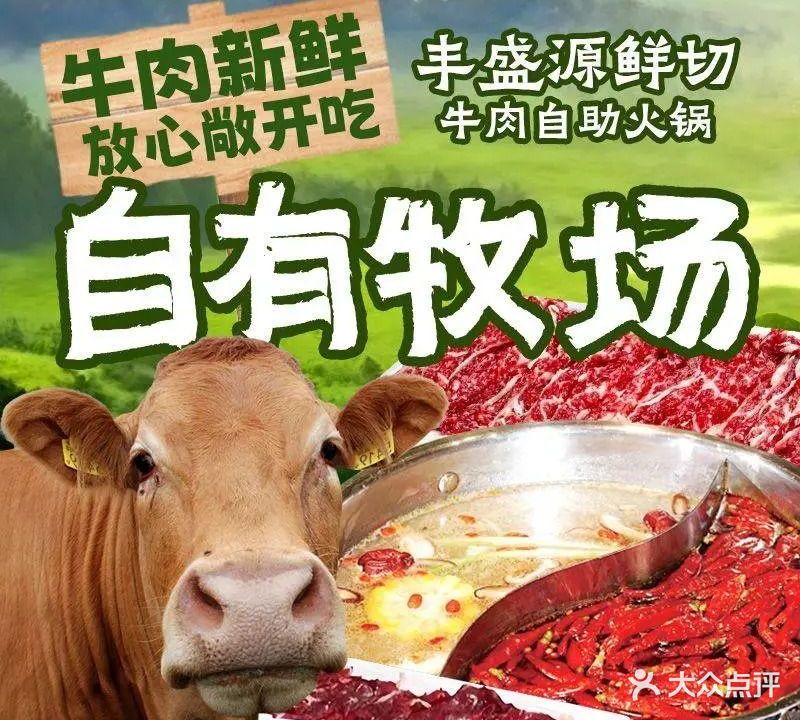 丰盛源鲜切牛肉自助火锅(天益城店)