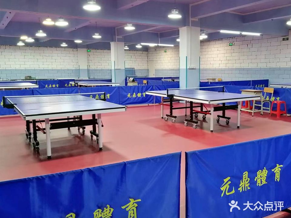 元鼎体育乒乓球训练基地