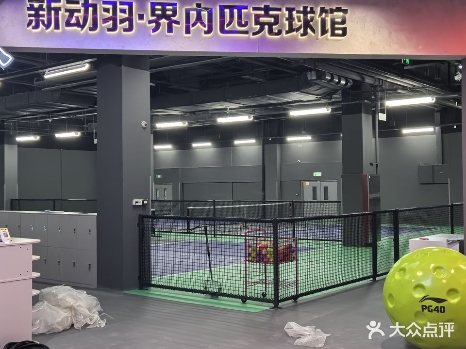 新动羽界内羽毛球馆(中东迪克公园店)