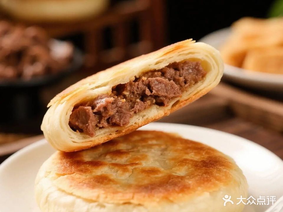 香酥牛肉饼