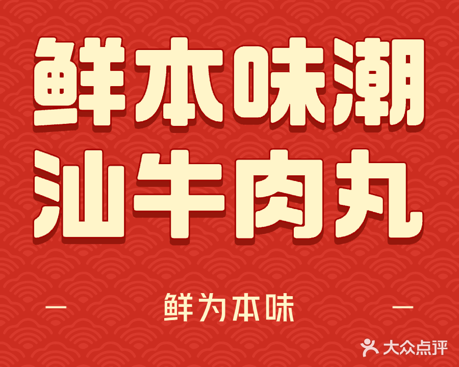 清真鲜本味·潮汕牛肉丸