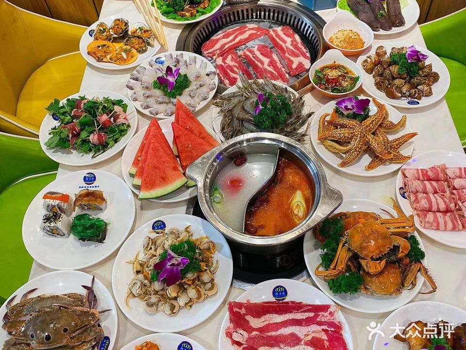 韩滏缘自助烤肉海鲜火锅(万达广场掇刀店)