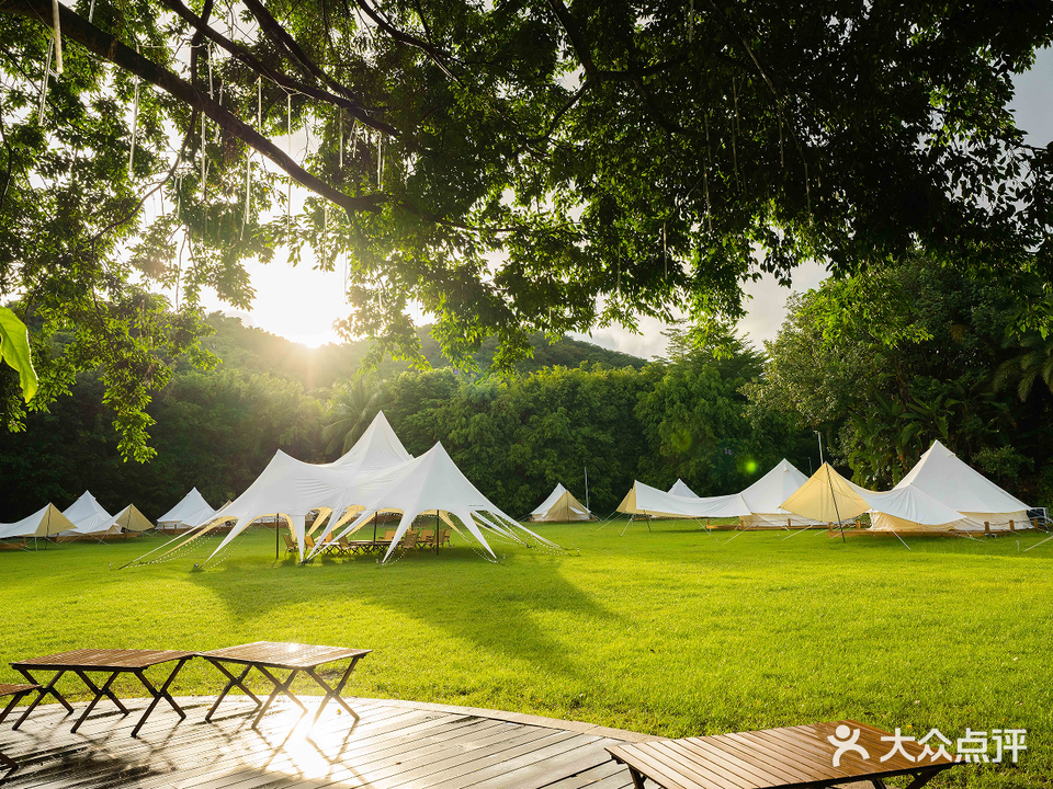 拾野萤光·泳池·帐篷·自助烧烤(半岭温泉店)