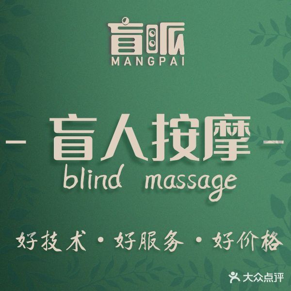 盲派盲人推拿(政务银泰店)