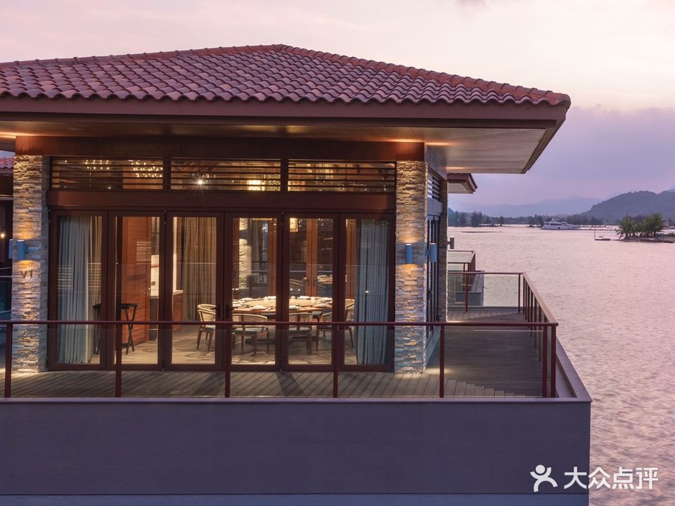 神州半岛君悦酒店·渔中餐厅·海南风味·和乐蟹·唯美日落·海上包房