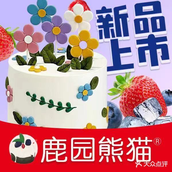 鹿园胸毛生日蛋糕(少先路店)