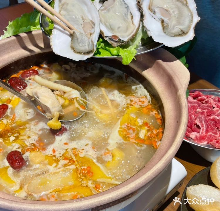 牛市·鲜蚝鸡煲(青果巷店)