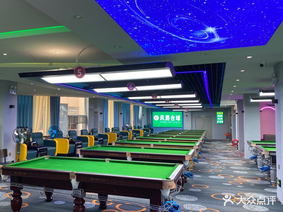 风爵台球乒乓球棋牌俱乐部·星晨者太球厂(昆明站店)