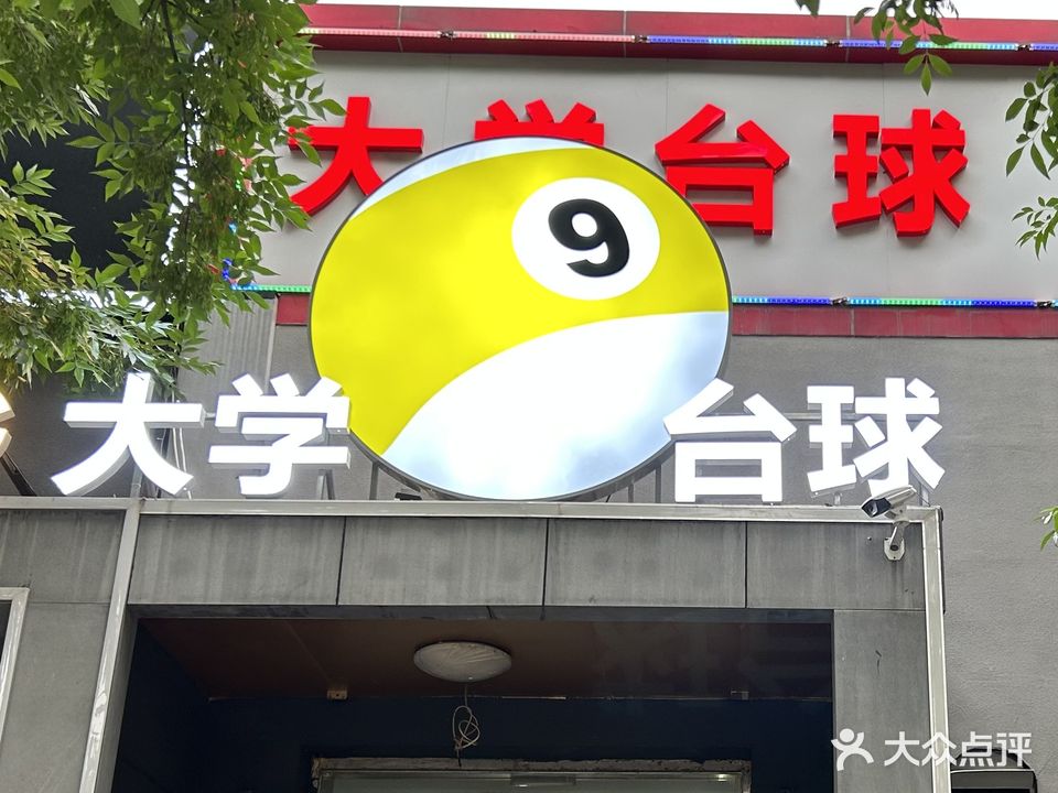 大学台球气派