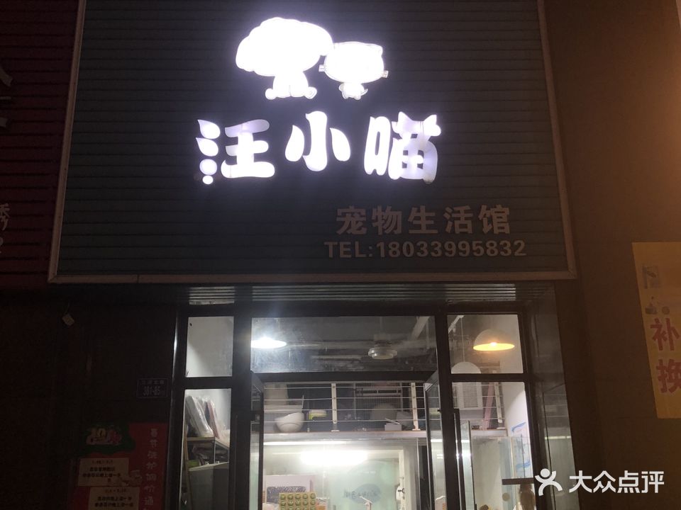 汪小喵宠物生活馆(江滨北路店)