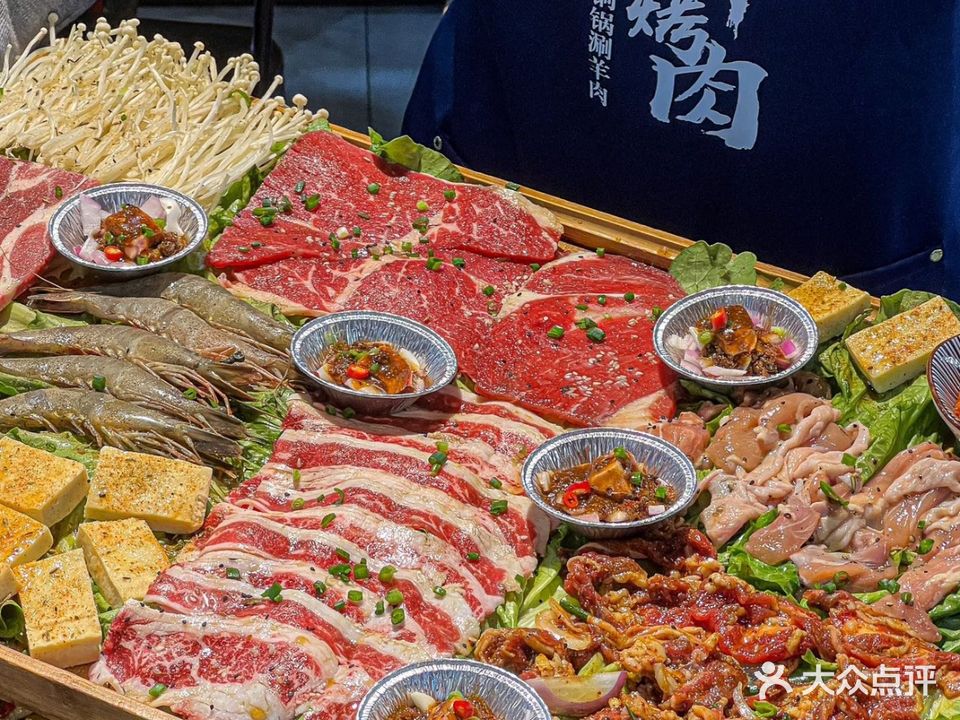 蔡马洪涛烤肉·老北京火锅(上塘路店)