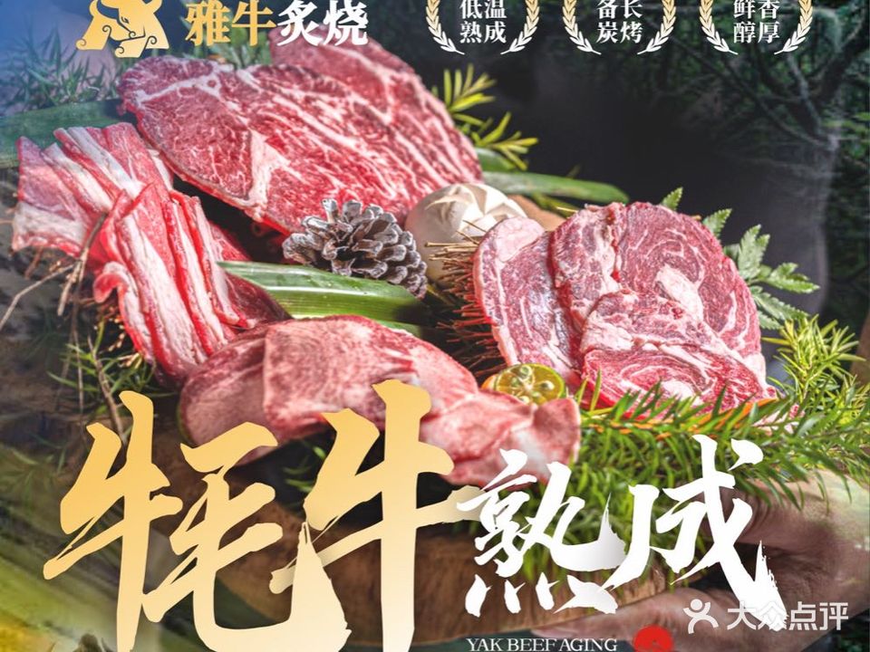 雅牛·高原牦牛熟成烧肉牛排