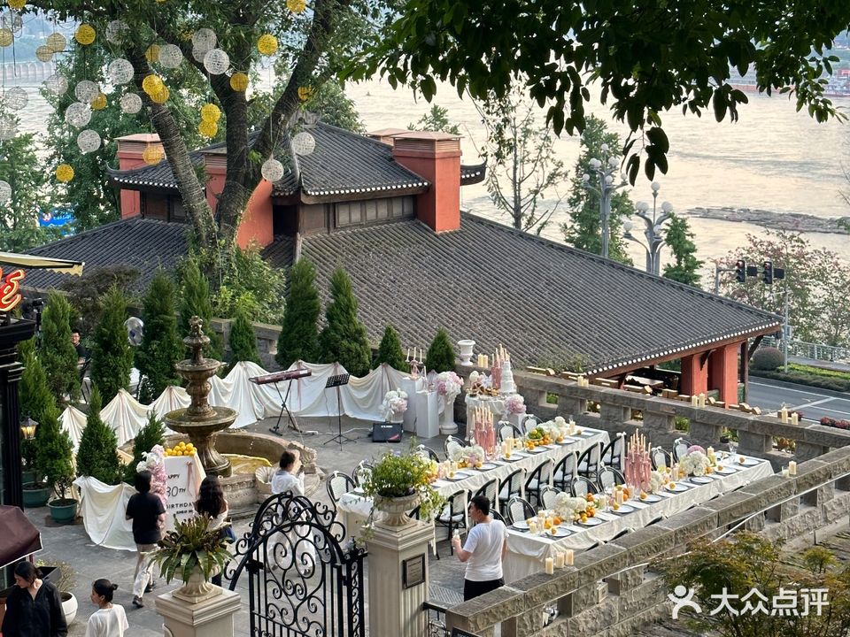 走廊咖啡江影花园餐厅·喷泉主题(开埠遗址店)