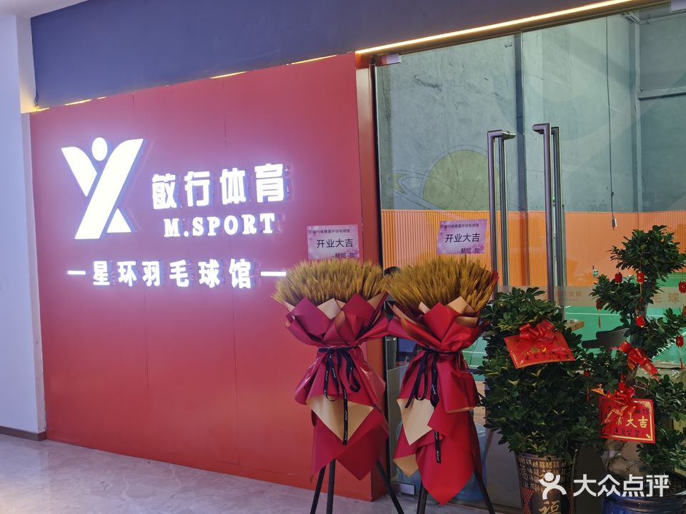 敏行体育羽毛球馆(珠江星环店)