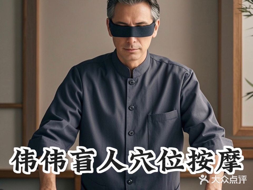 伟伟盲人穴位按摩