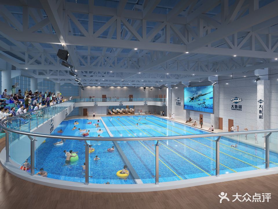 泾河新城体育中心游泳馆