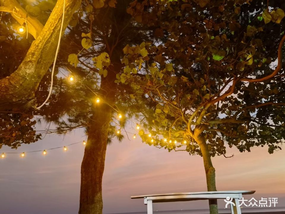 大白鲸海边烧烤场