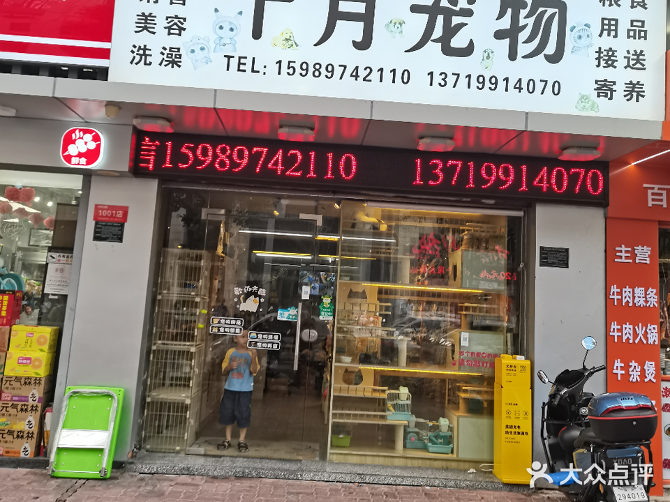 十月宠物生活馆(龙湖区长平路沃尔玛东侧食街店)