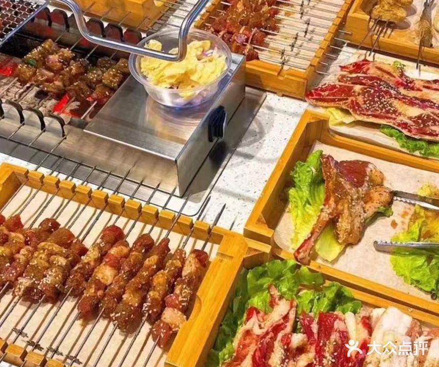 人海烧烤·炭火烤肉(涵江店)