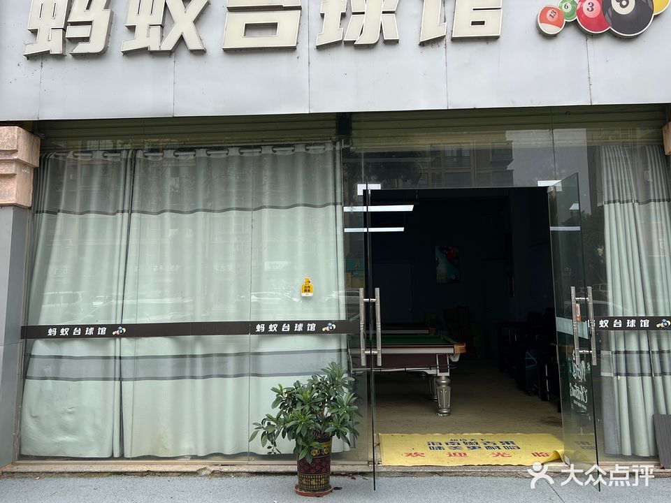 蚂蚁台球馆