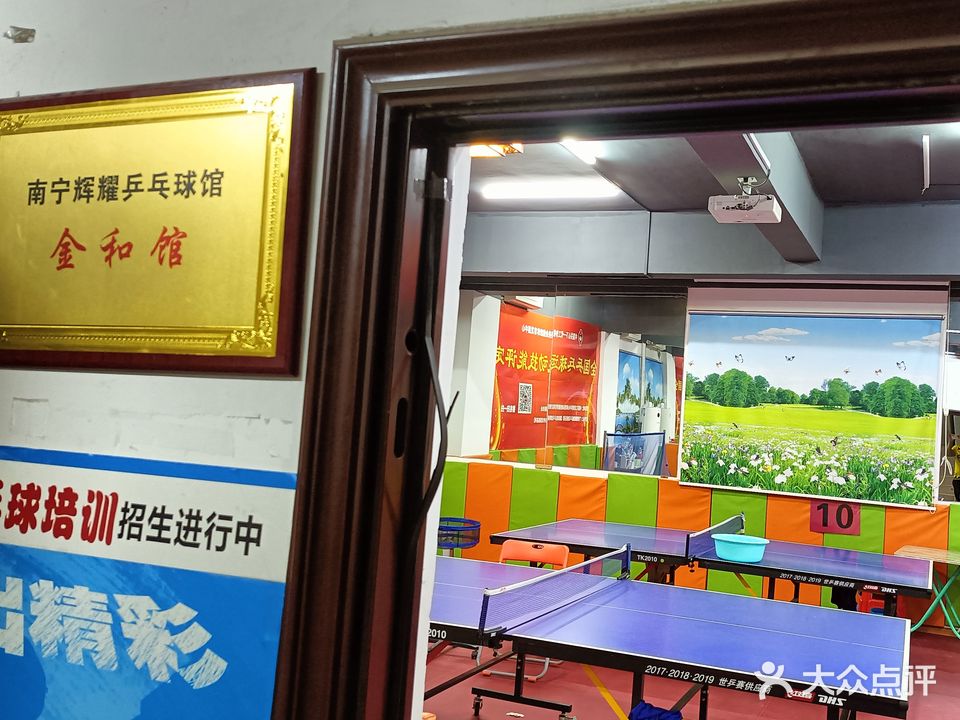 广西辉耀乒乓球俱乐部(金和馆)1601室