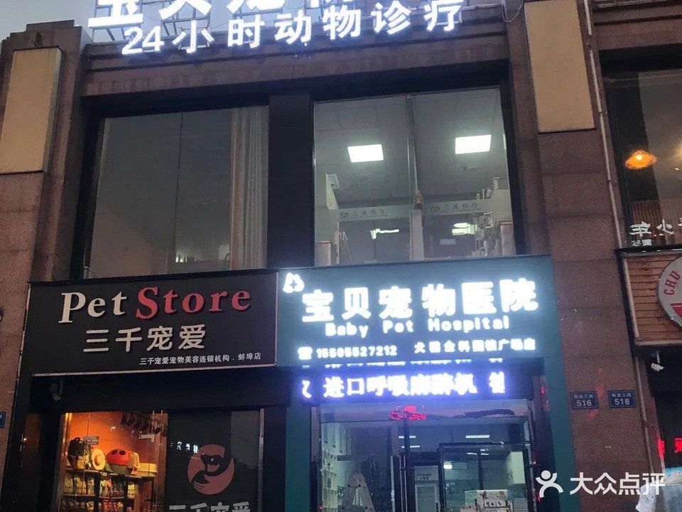 宝贝宠物医院24小时营业(国祯广场店)