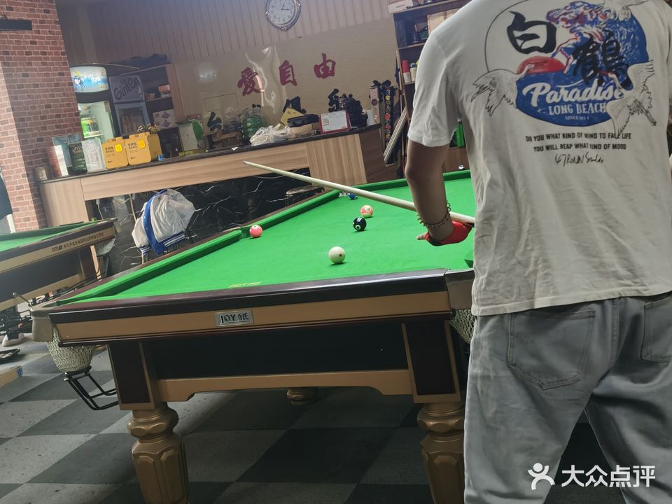 乔氏爱自由台球俱乐部(德州德城万达广场店)