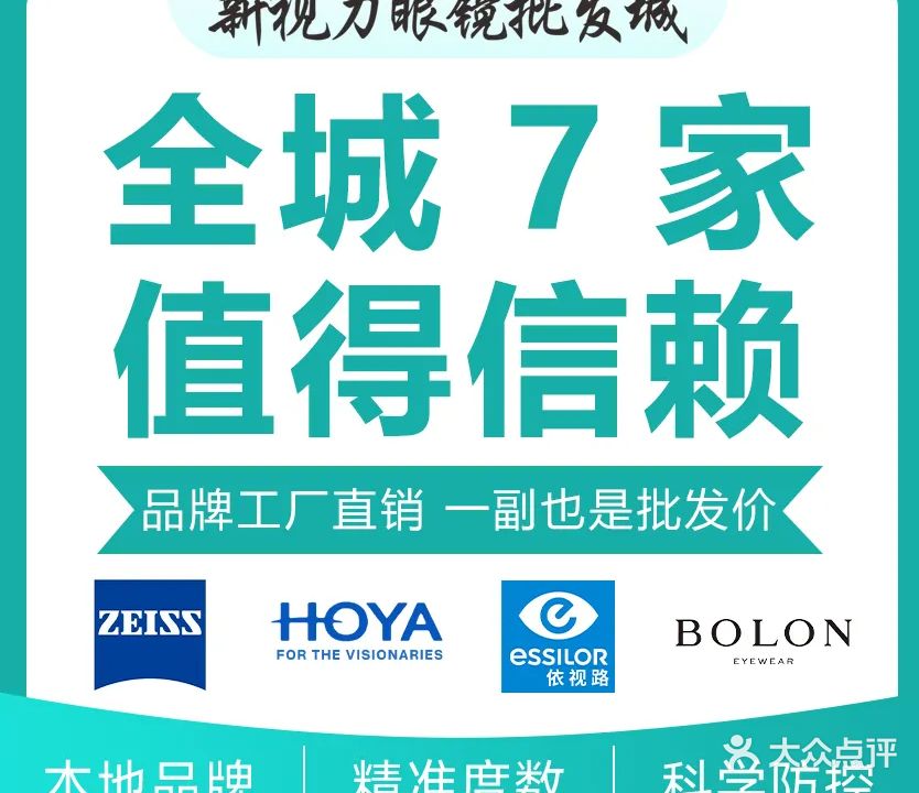 青岛市新视力眼镜有限公司(大同街店)