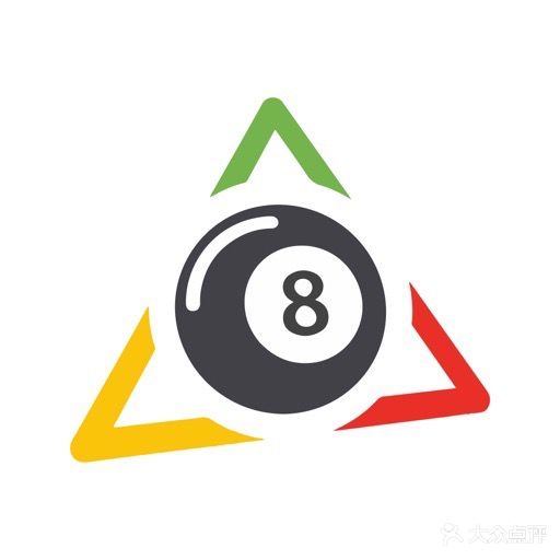黑八台球