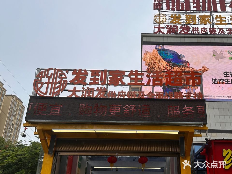 蒙自大润发发到家生活超市(锦隆财富中心店)
