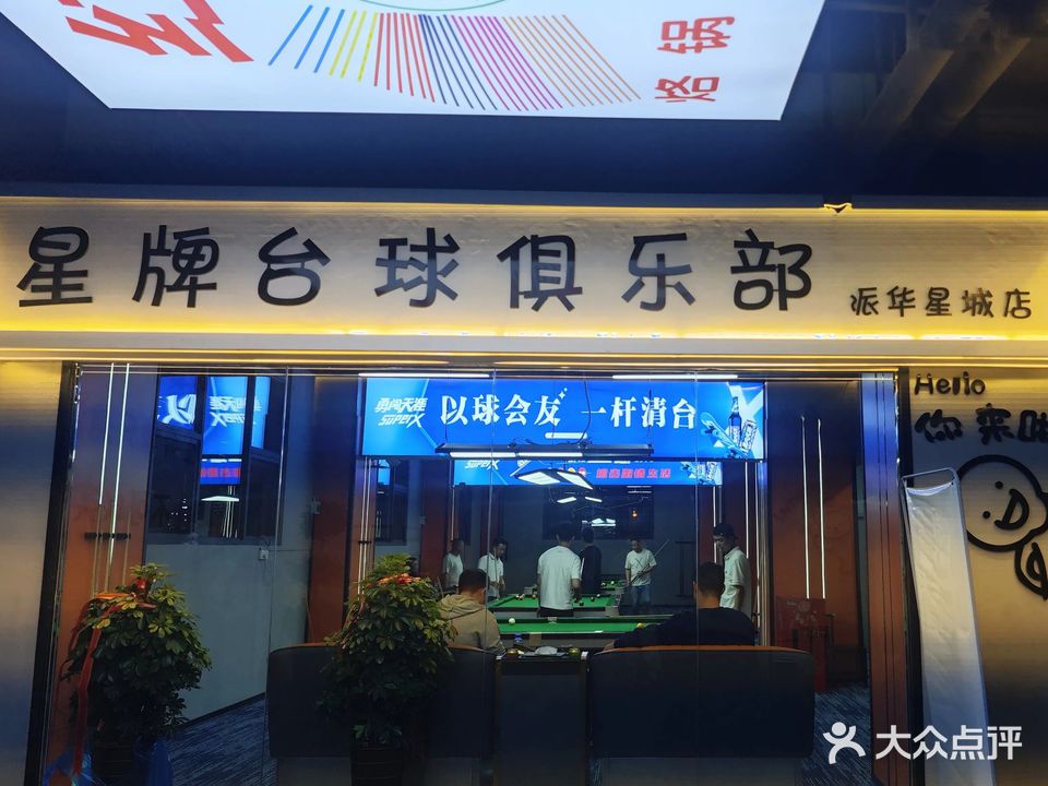 星牌台球(派华星城店)