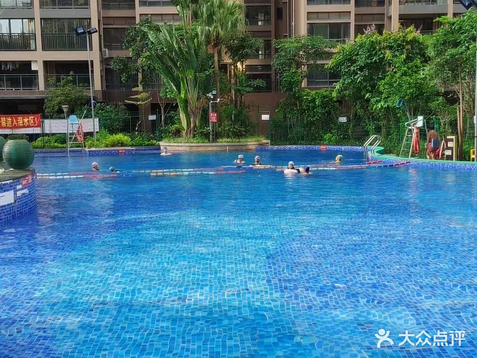大爱城花园游泳池