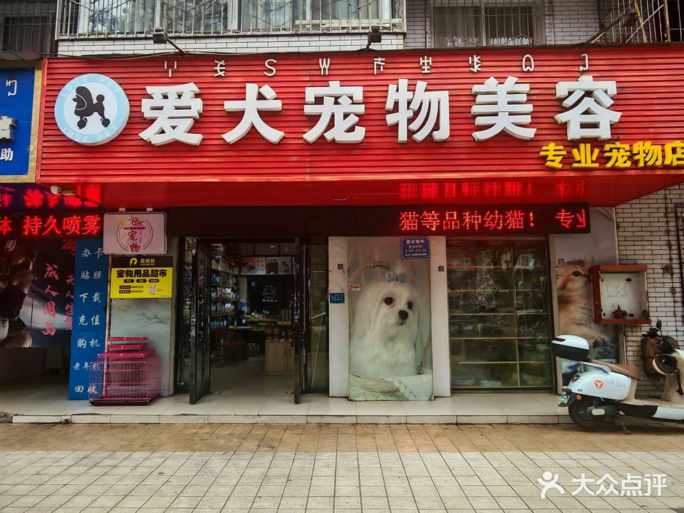 爱犬屋宠物美容(光彩·城市风景小区店)