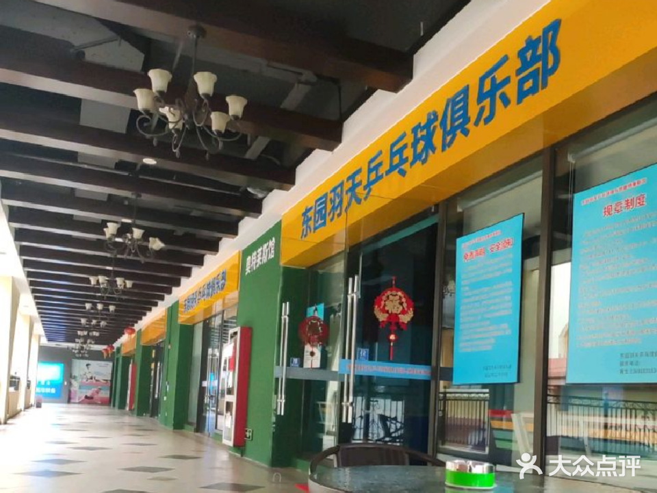 东园羽天乒乓球俱乐部(益田假日奥特莱斯南区店)