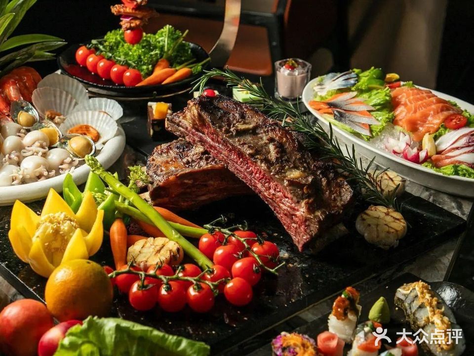 椰风Breeze·豪华西餐自助·海鲜刺身·煎烤扒档(海口喜来登酒店)