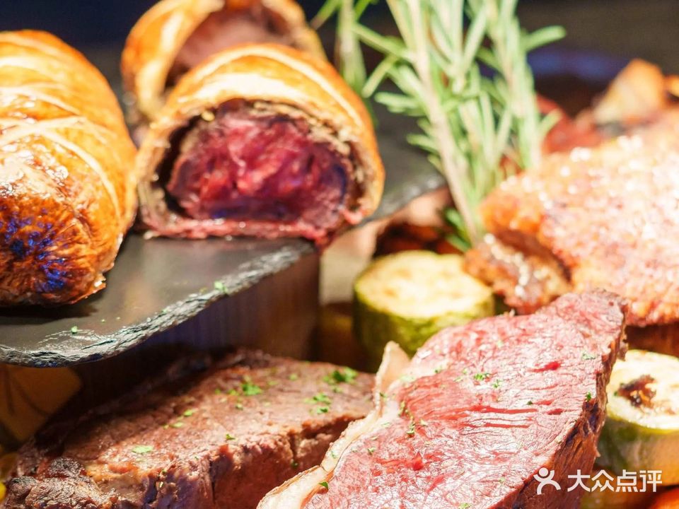 海口国宾馆-咖啡1907西餐厅自助餐·战斧牛排·刺身·鹅肝