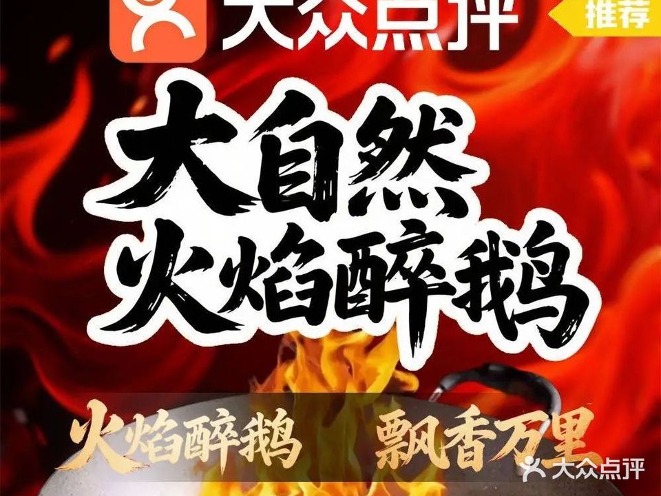 大自然火焰醉鹅猪肚鸡(马垅店)