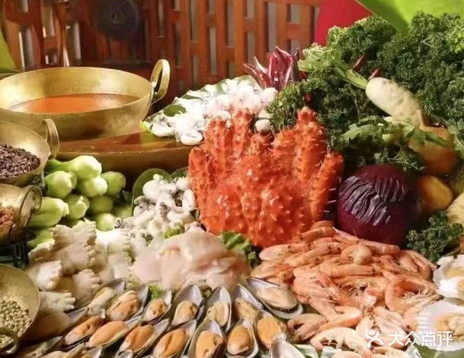 深海渔港海鲜烧烤火锅自助(沃尔玛店)