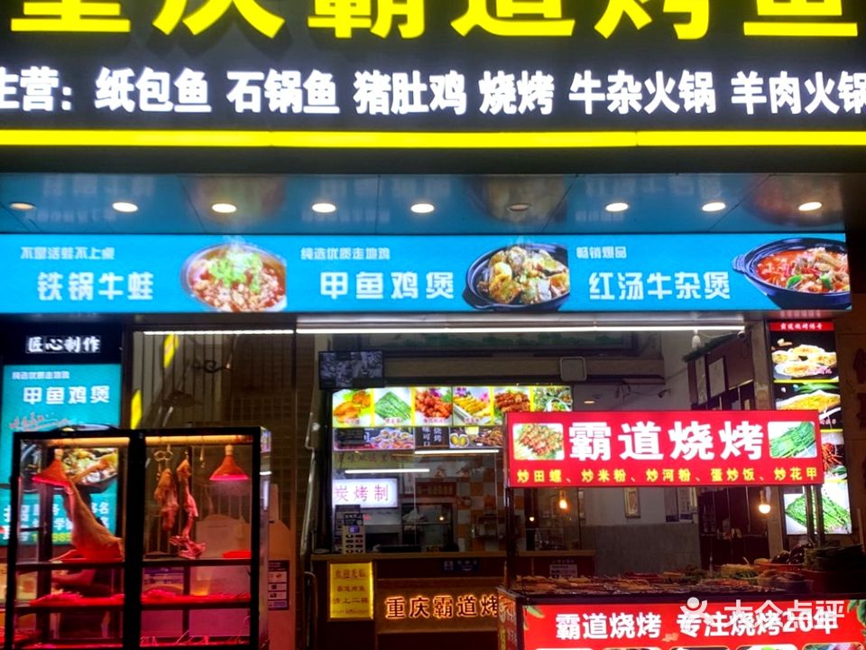重庆霸道烤鱼烧烤(桥南店)