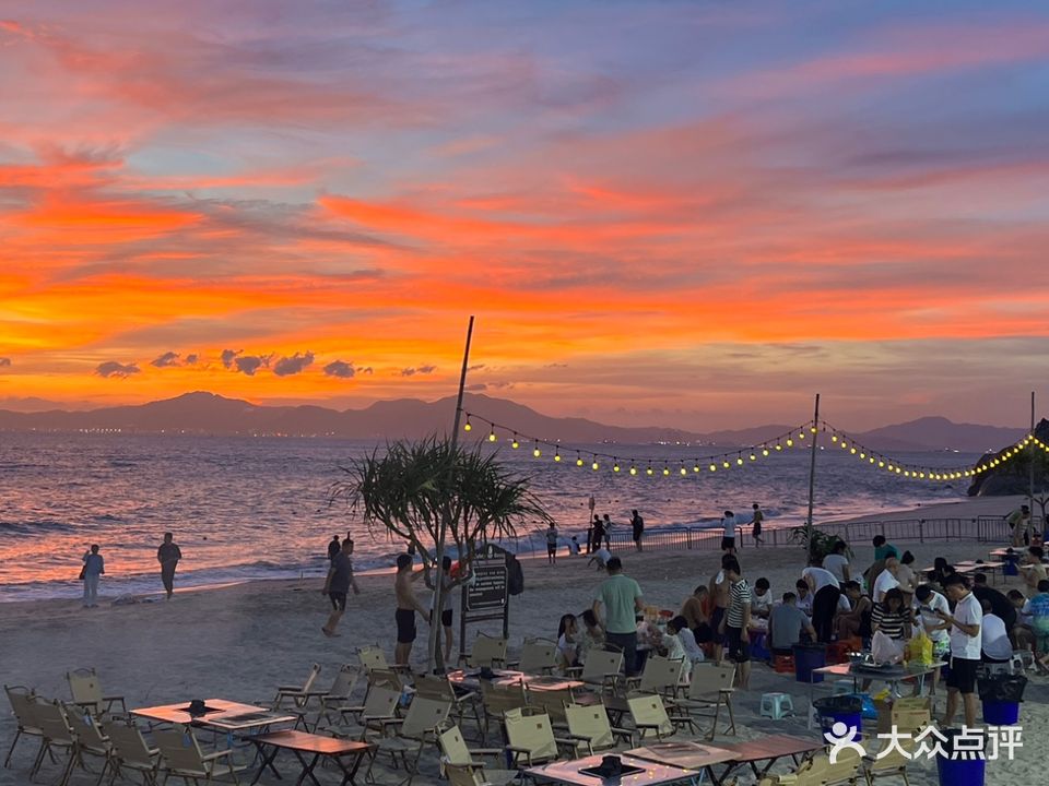 海滩露营野炊烧烤场(巽寮烧烤场)