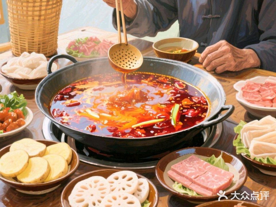 清真·重庆巴适牛油老火锅(金润国际店)